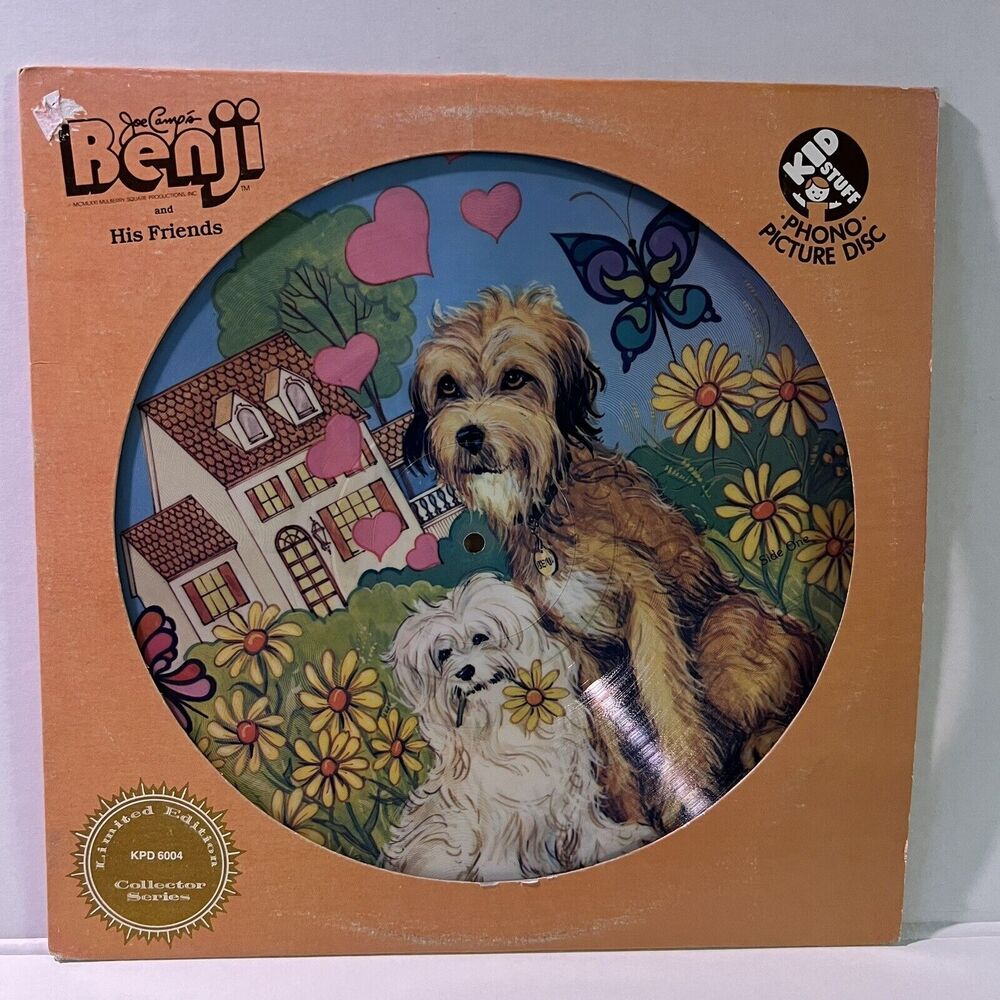 BENJI AND HIS FRIENDS COLLECTORS LIMITED EDITION PHONO PICTURE DISC LP*
